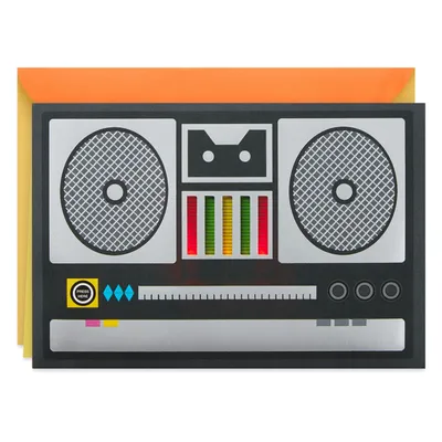 Boom Box Musical Birthday Card With Lights for only USD 9.59 | Hallmark