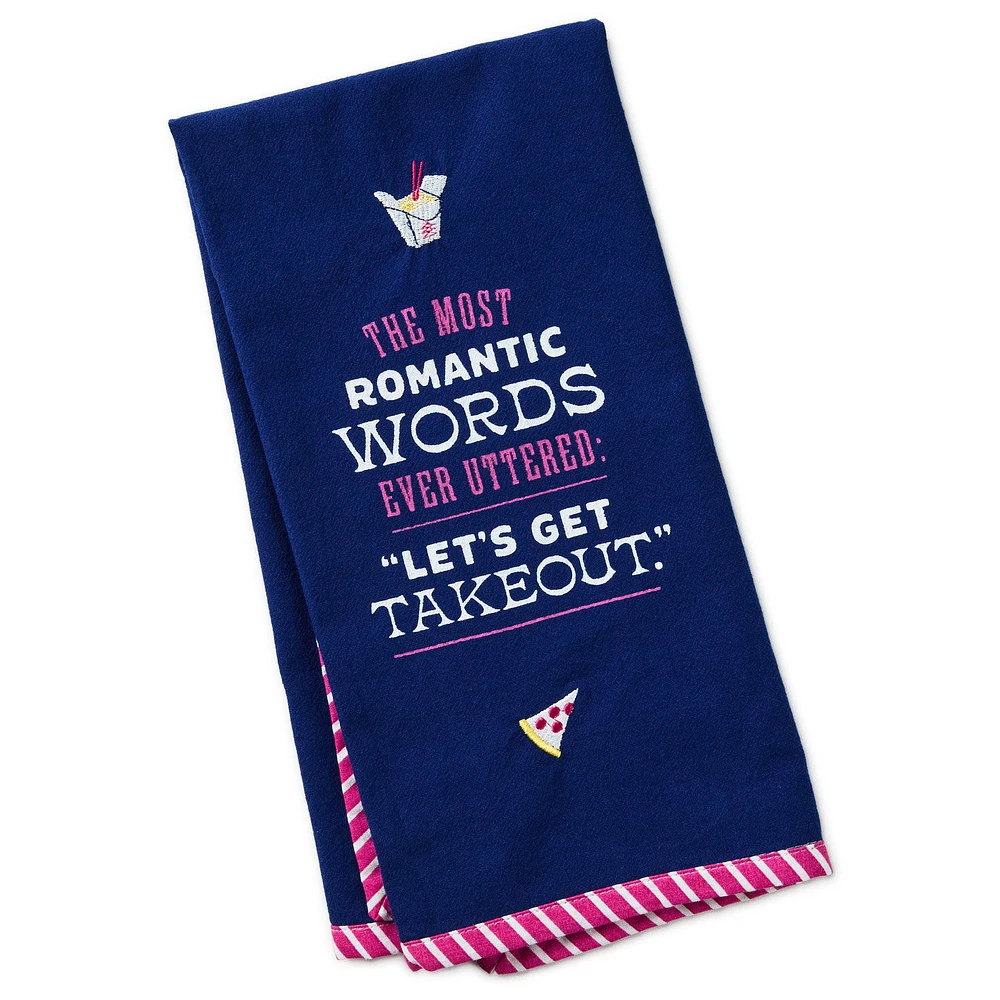 Let's Get Takeout Tea Towel, 18x26 for only USD 14.99 | Hallmark