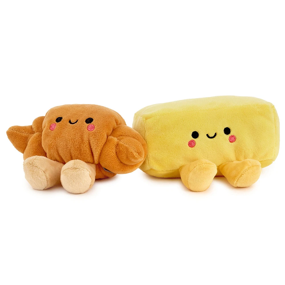 Better Together Croissant and Butter Magnetic Plush Pair, 2.5" for only USD 16.99 | Hallmark