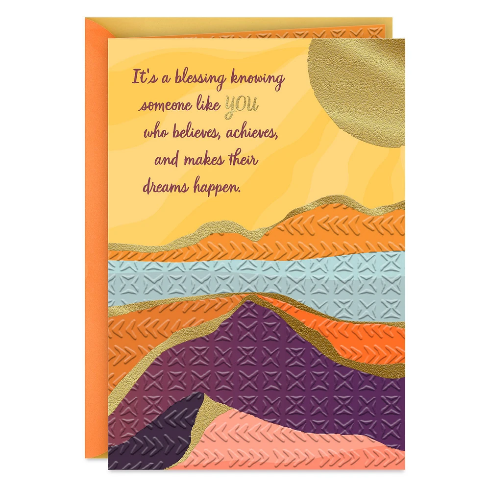 It's a Blessing to Know Someone Like You Congratulations Card for only USD 3.59 | Hallmark
