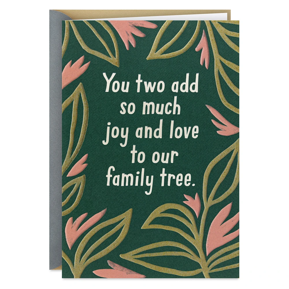 You Add Joy and Love to Our Family Tree Anniversary Card for only USD 4.59 | Hallmark