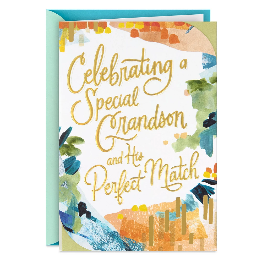 Little Happy Moments Anniversary Card for Grandson and Spouse for only USD 5.59 | Hallmark