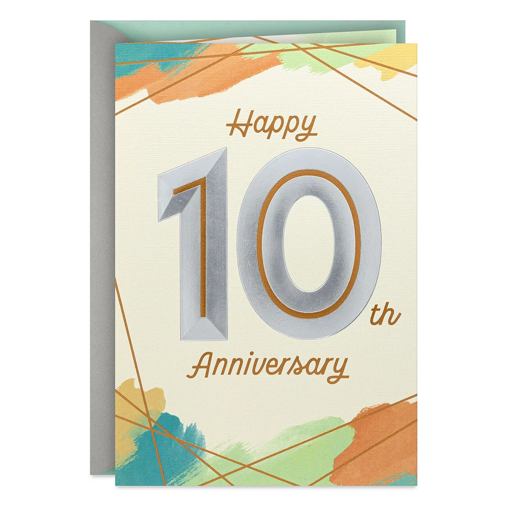Here's to All That's Still to Come 10th Anniversary Card for only USD 5.59 | Hallmark