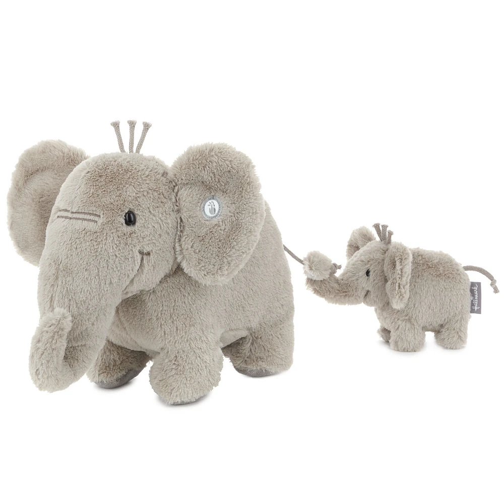 Big and Little Elephant Singing Stuffed Animals With Motion, 8" for only USD 39.99 | Hallmark