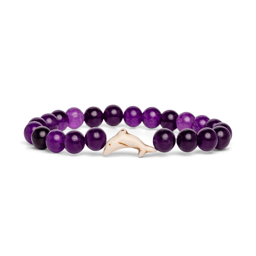 Fahlo Echo Purple Dolphin Odyssey Bracelet for only USD 18.99 | Hallmark