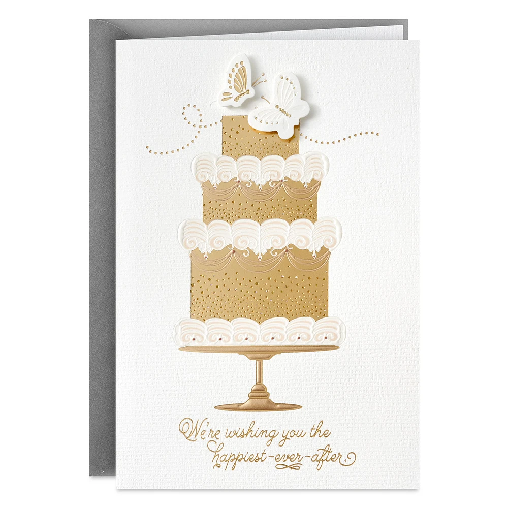 Wishing You the Happiest-Ever-After Wedding Card From Us for only USD 6.99 | Hallmark