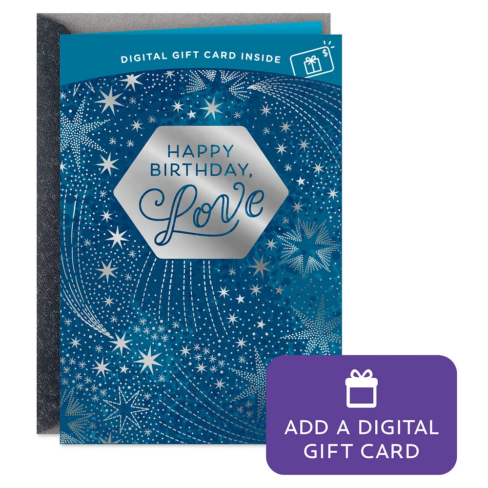 Love You Gift Card Greeting Romantic Birthday Card for only USD 4.99 | Hallmark