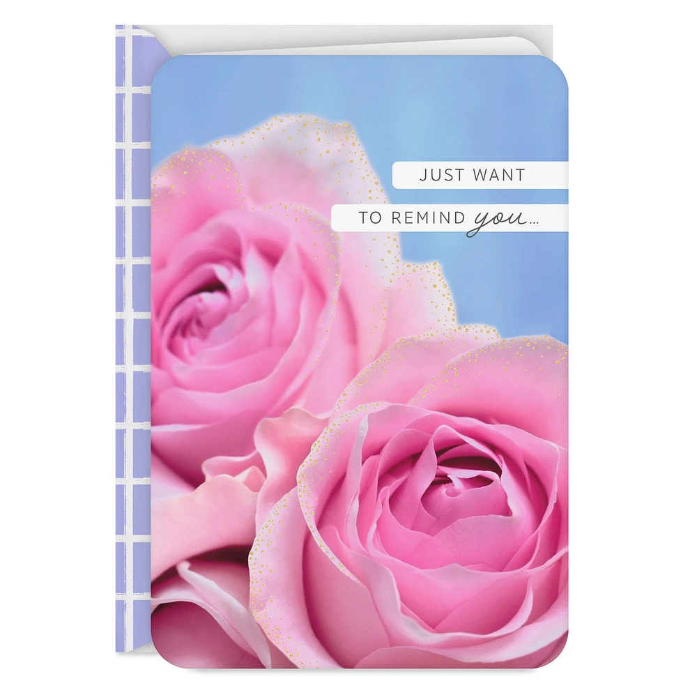 Pink Roses Love Card for only USD 2.99 | Hallmark