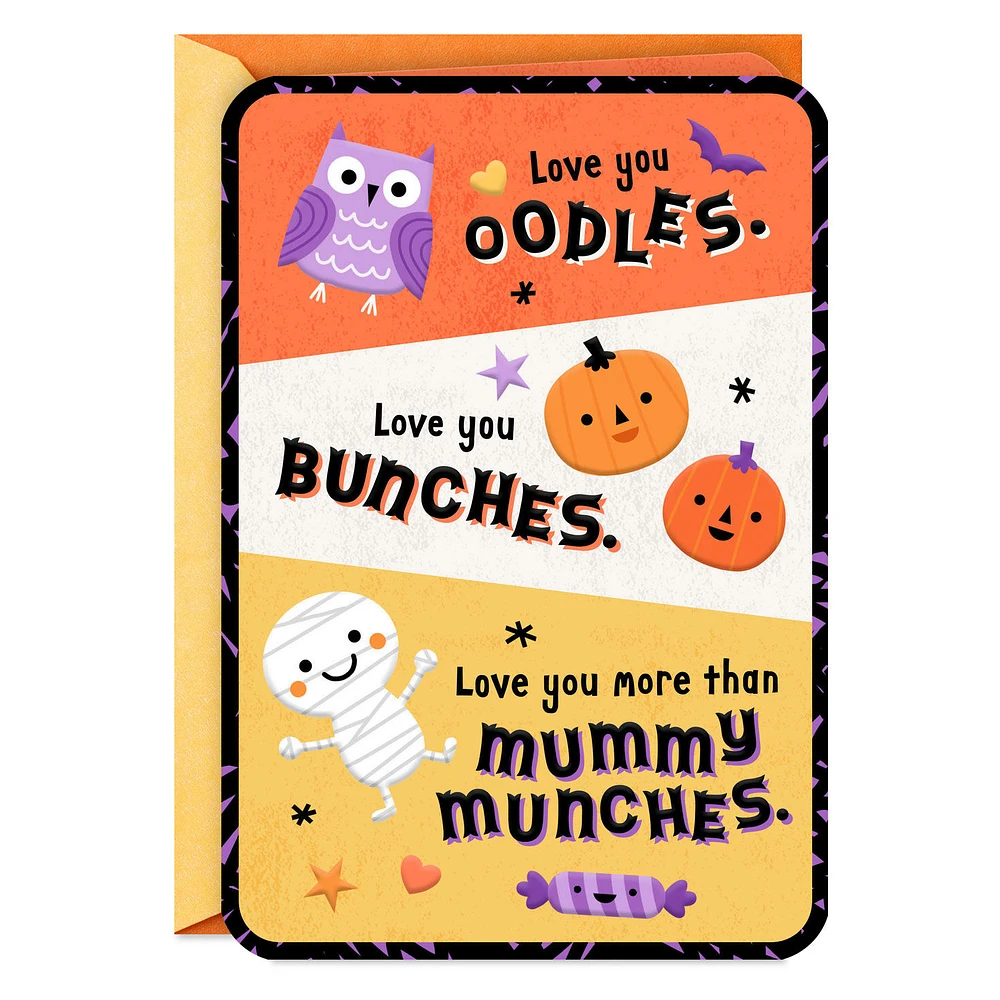 Love You Oodles and Bunches Halloween Card for Kids for only USD 2.99 | Hallmark