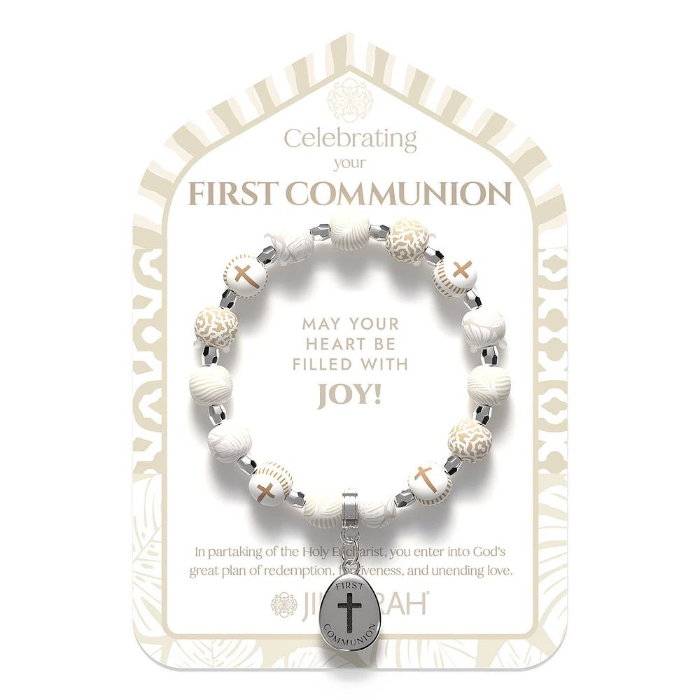 Jilzarah First Communion Beaded Bracelet for Kids for only USD 22.99 | Hallmark