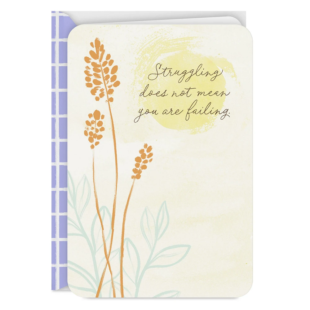 Struggling Does Not Mean Failing Encouragement Card for only USD 2.99 | Hallmark