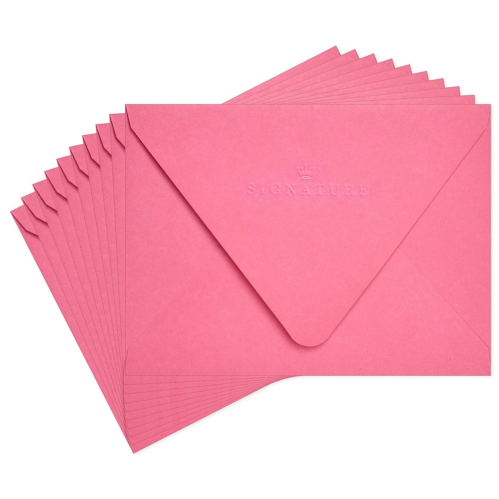 Bright Pink Designed Envelopes, Pack of 10 for only USD 5.00 | Hallmark