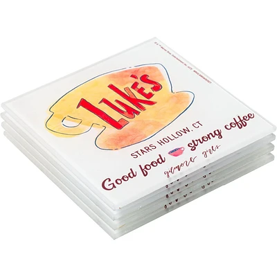 Silver Buffalo Gilmore Girls Luke's Diner Sign Coasters, Set of 4 for only USD 16.99 | Hallmark