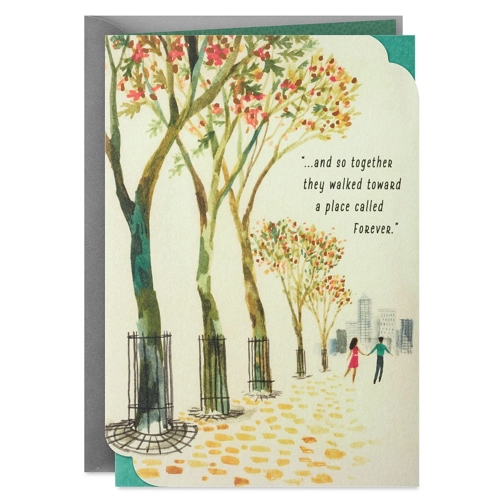 Walking Toward Forever Engagement Card for only USD 5.59 | Hallmark