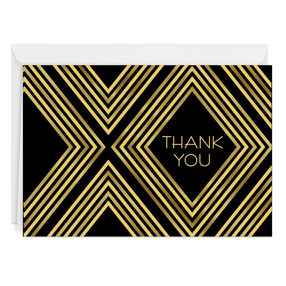 Art Deco Diamonds Custom Thank You Card for only USD 4.99 | Hallmark