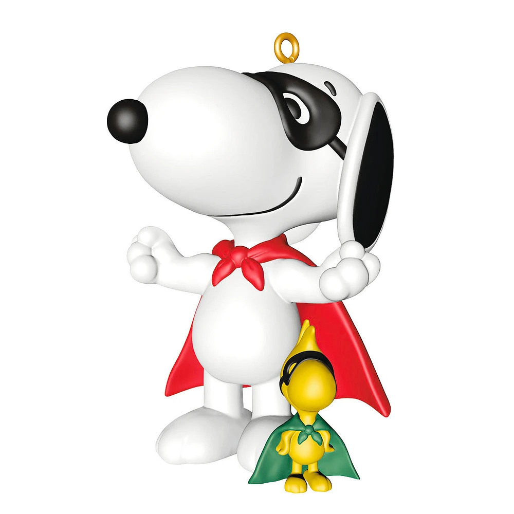 Peanuts® Spotlight on Snoopy Masked Marvel Ornament for only USD 20.99 | Hallmark
