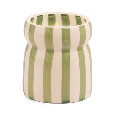 Paddywax Bora Bora Green-Striped Cabana Candle, 6.5 oz. for only USD 26.99 | Hallmark