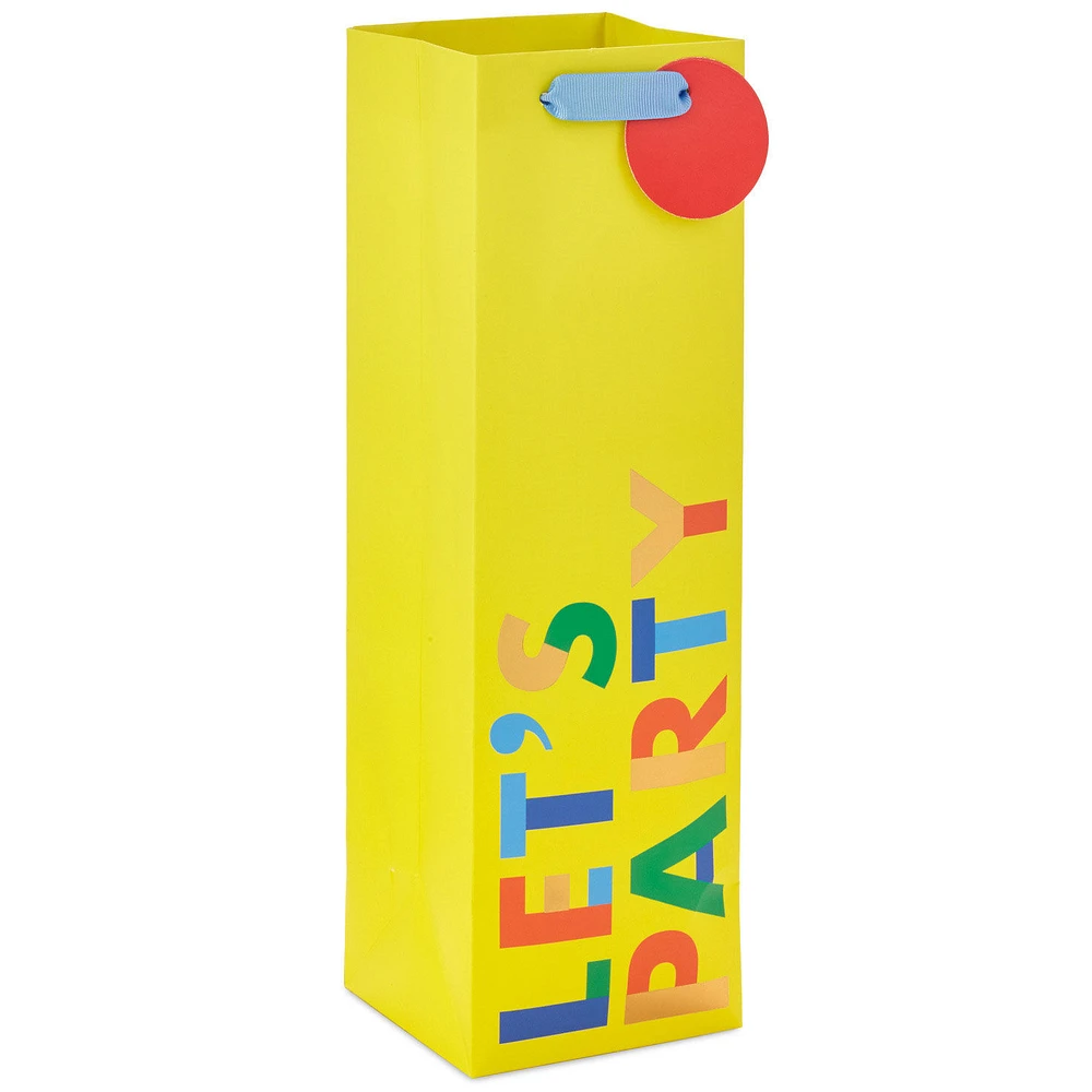 13" Let's Party Wine Gift Bag for only USD 3.49 | Hallmark