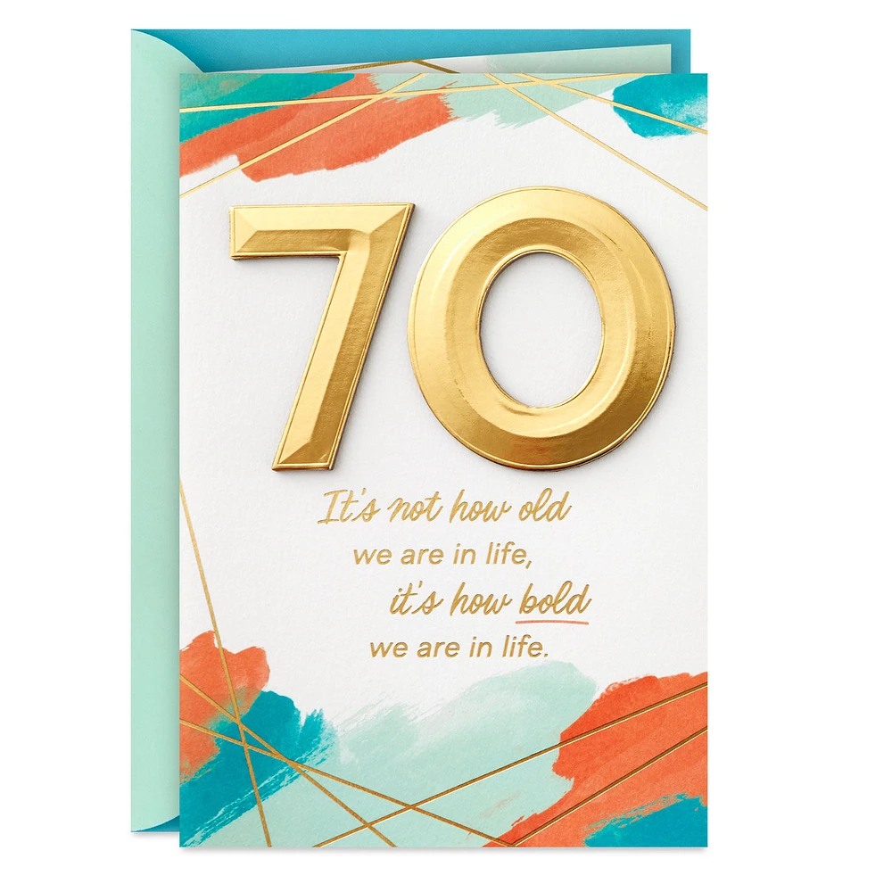 Here's to the Continued Adventure 70th Birthday Card for only USD 6.59 | Hallmark