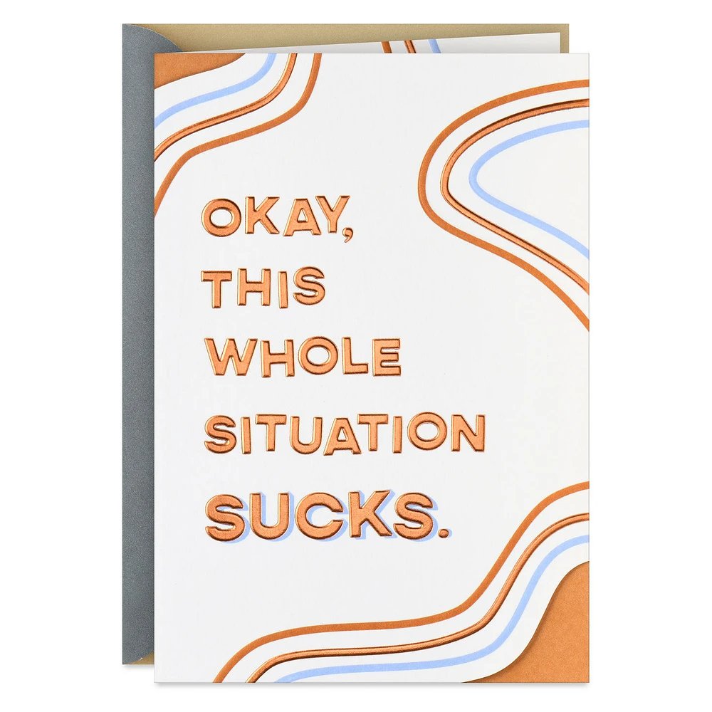 This Sucks Encouragement Card for only USD 4.99 | Hallmark