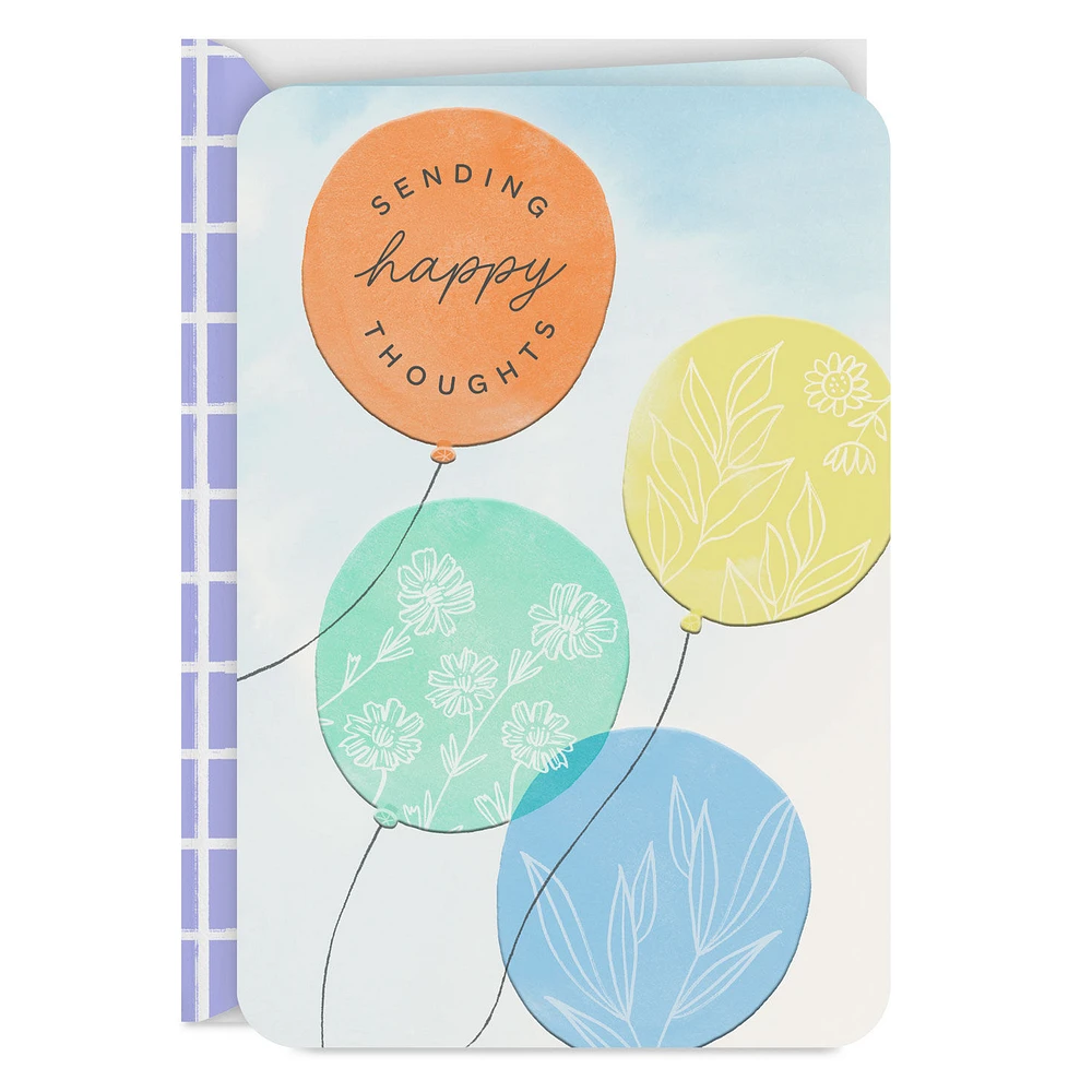 Sending Happy Thoughts Thinking of You Card for only USD 2.99 | Hallmark