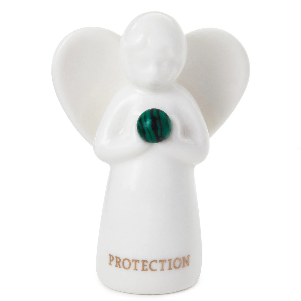 Malachite Angel of Protection Mini Angel Figurine, 2" for only USD 7.99 | Hallmark