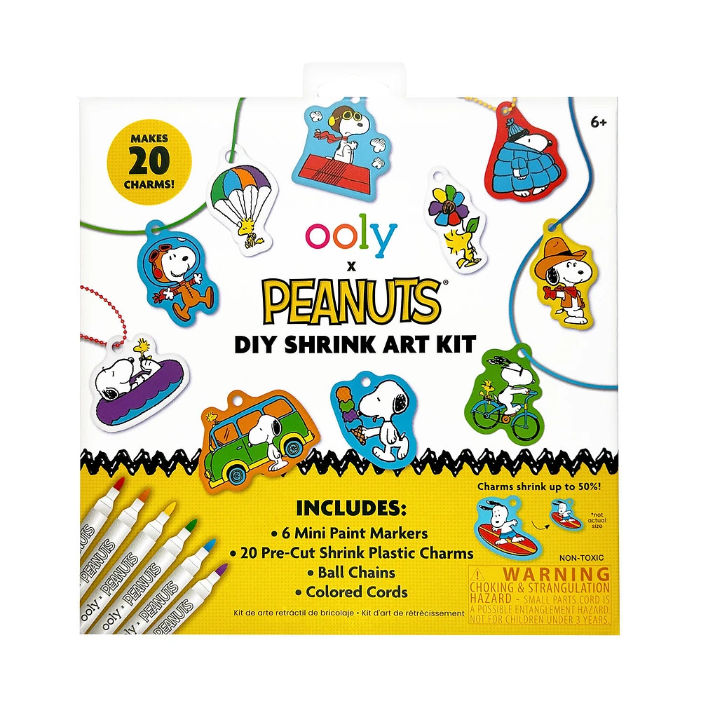 Ooly Peanuts DIY Shrink Art Kit for only USD 14.95 | Hallmark
