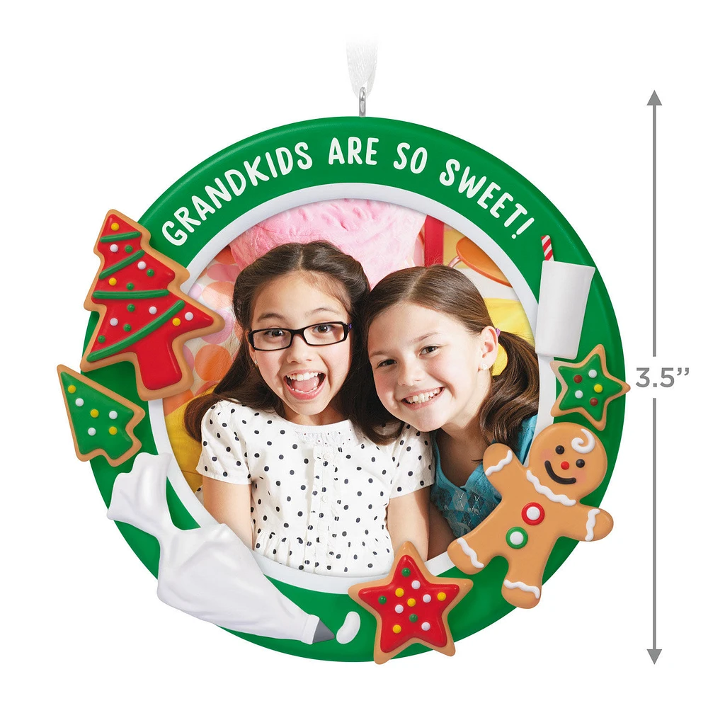 Grandkids Are So Sweet! Photo Frame Ornament for only USD 19.99 | Hallmark