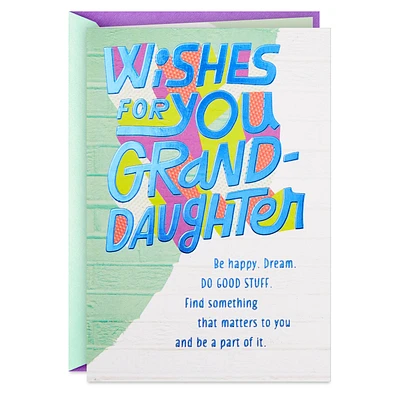 Never Forget How Loved You Are Birthday Card for Granddaughter for only USD 4.59 | Hallmark