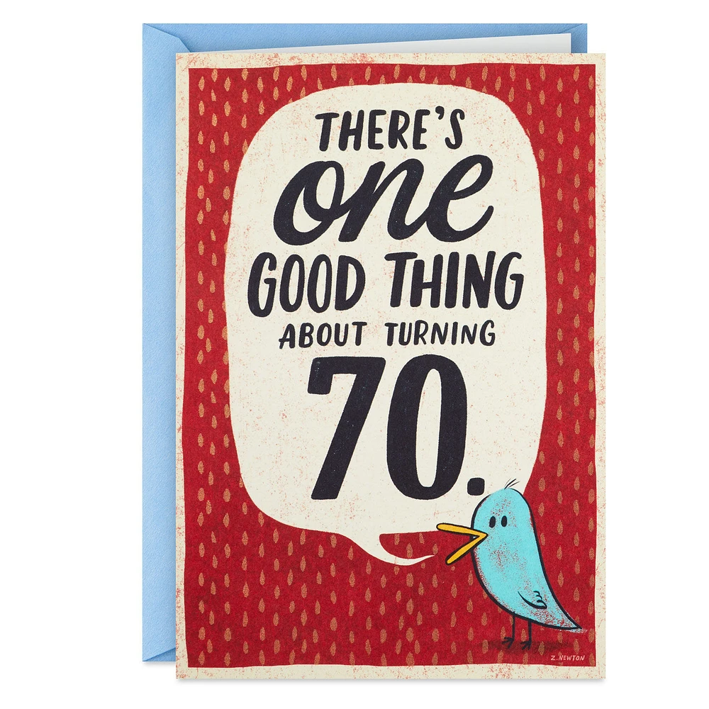 You Go First Funny 70th Birthday Card for only USD 4.49 | Hallmark