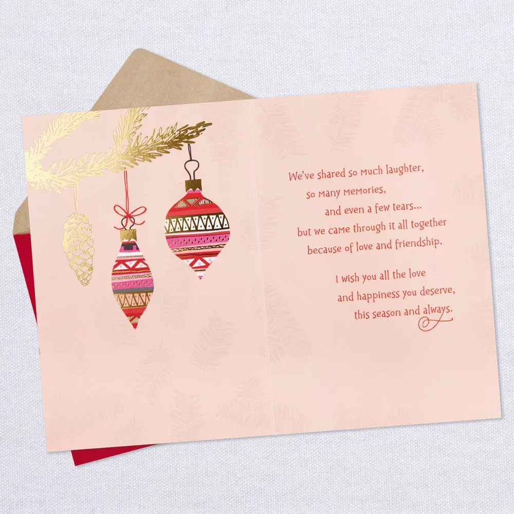 Love and Happiness Christmas Card for Friend for only USD 5.29 | Hallmark