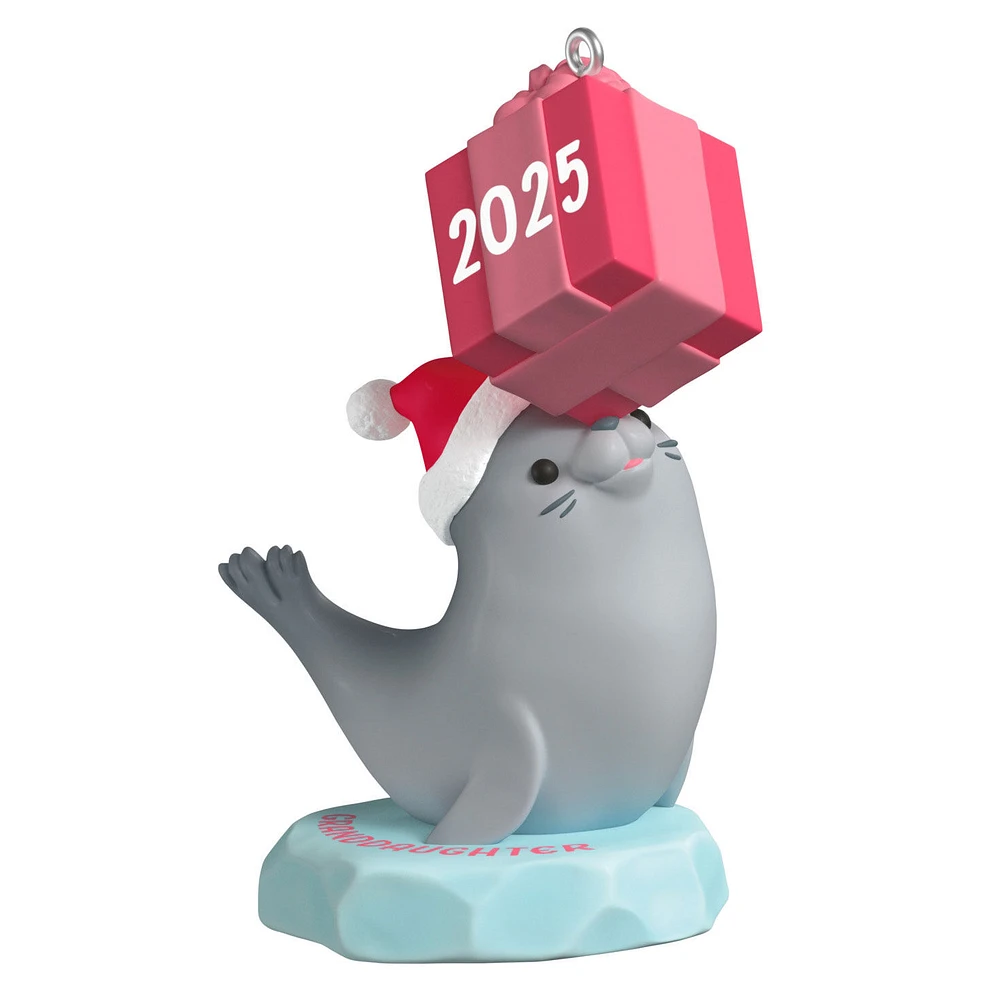 Granddaughter Seal 2025 Ornament for only USD 18.99 | Hallmark