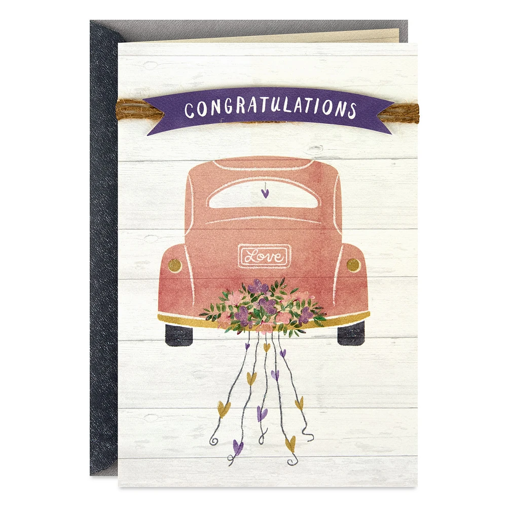 Lifetime of Happiness and Love Wedding Card for only USD 5.99 | Hallmark