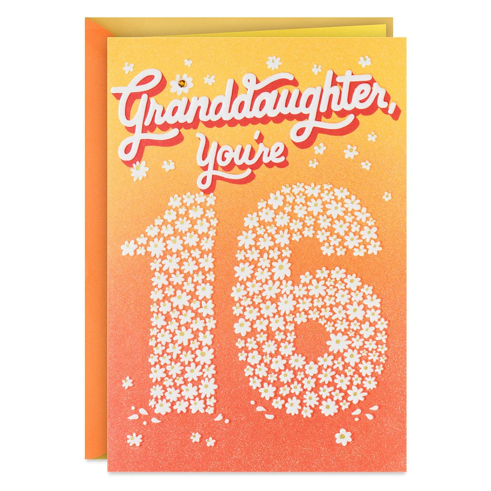 You're Remarkable 16th Birthday Card for Granddaughter for only USD 5.99 | Hallmark