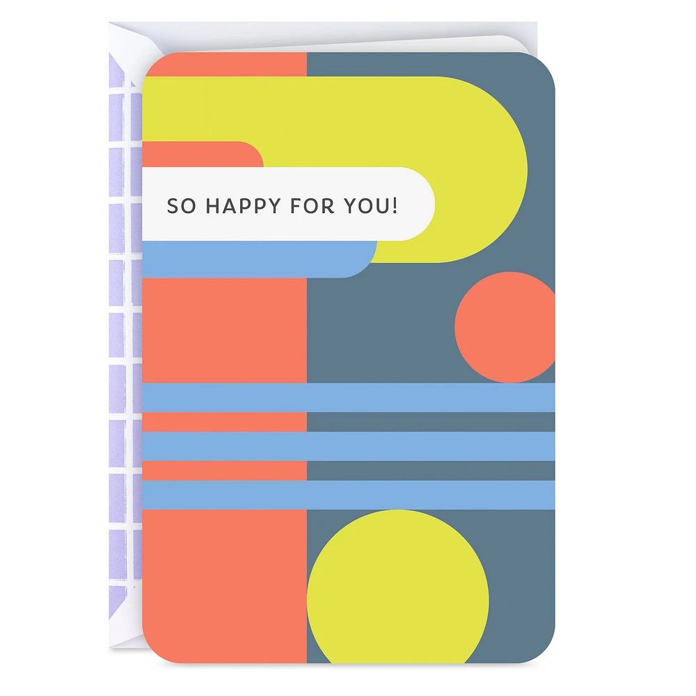 So Happy for You Blank Congratulations Card for only USD 2.99 | Hallmark
