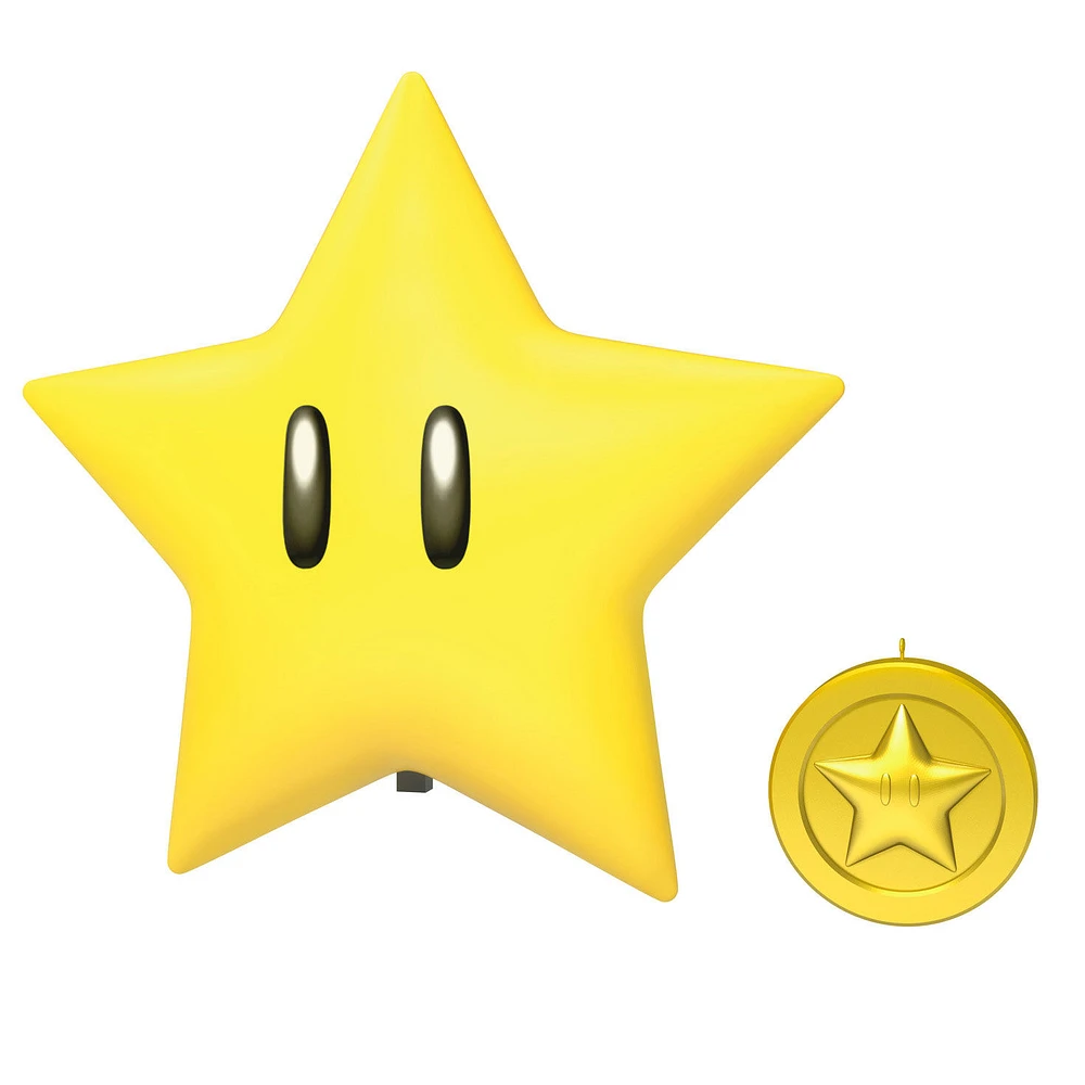 Nintendo Super Mario™ Super Star Tree Topper With Light and Sound for only USD 92.99 | Hallmark