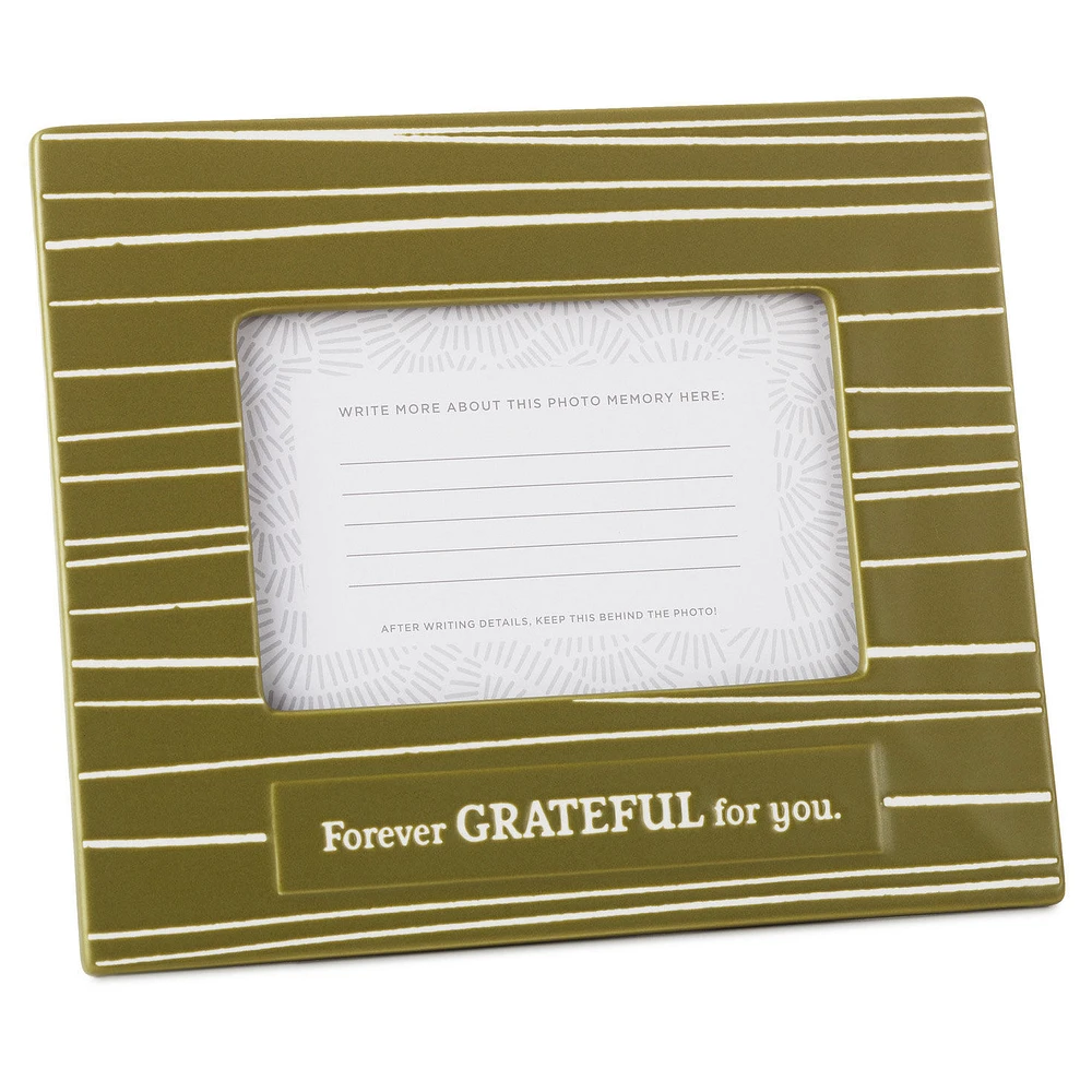 Forever Grateful for You Picture Frame, 4x6 for only USD 22.99 | Hallmark