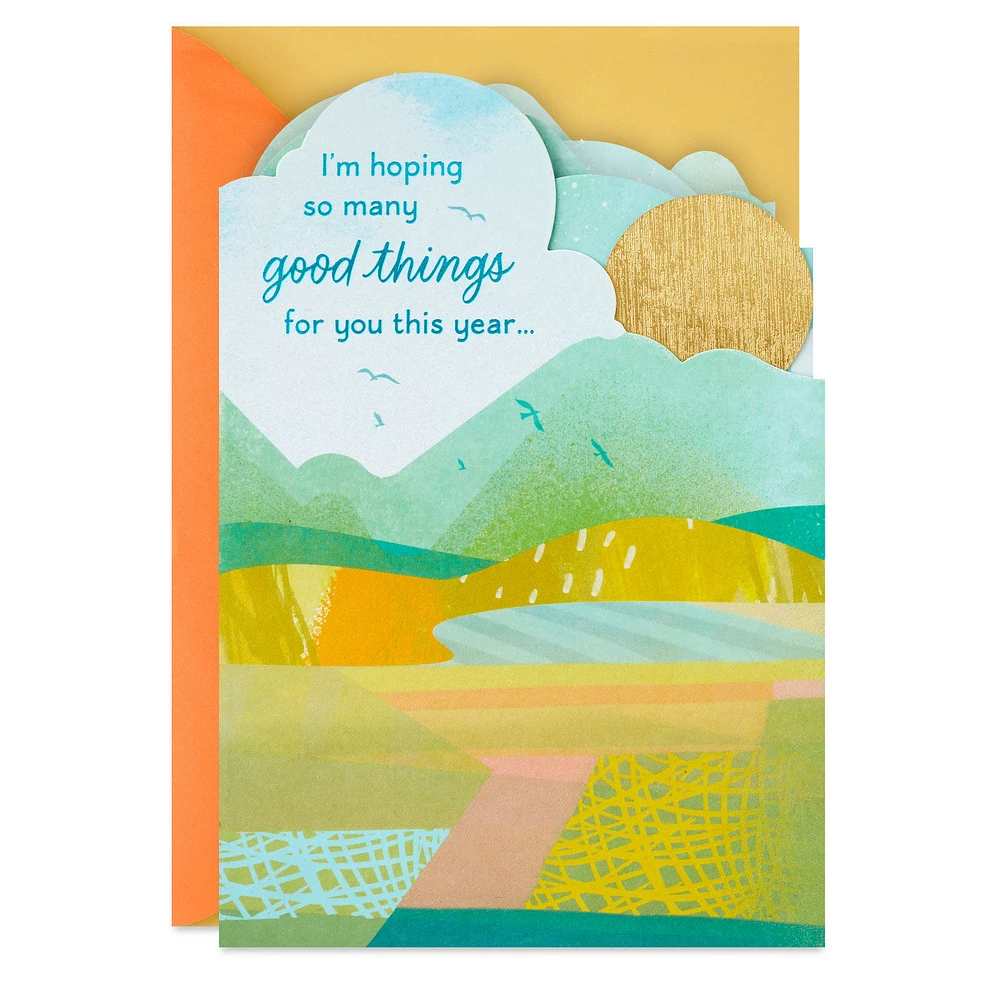 Hoping So Many Good Things Birthday Card for only USD 6.59 | Hallmark