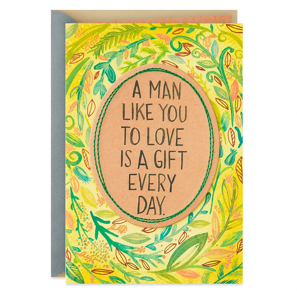 A Man Like You to Love Romantic Birthday Card for Him for only USD 8.59 | Hallmark