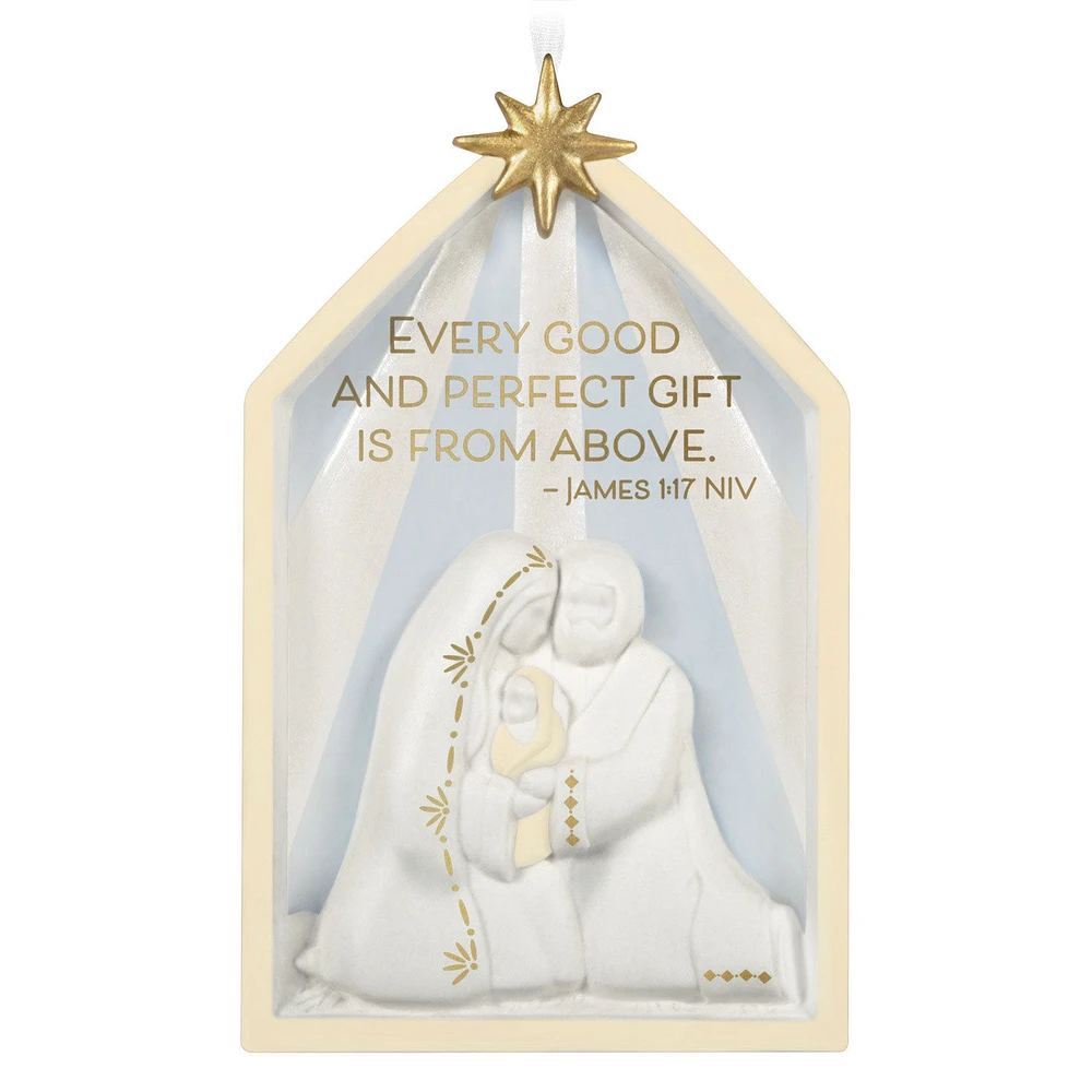 Gift From Above Nativity Porcelain Ornament for only USD 30.99 | Hallmark