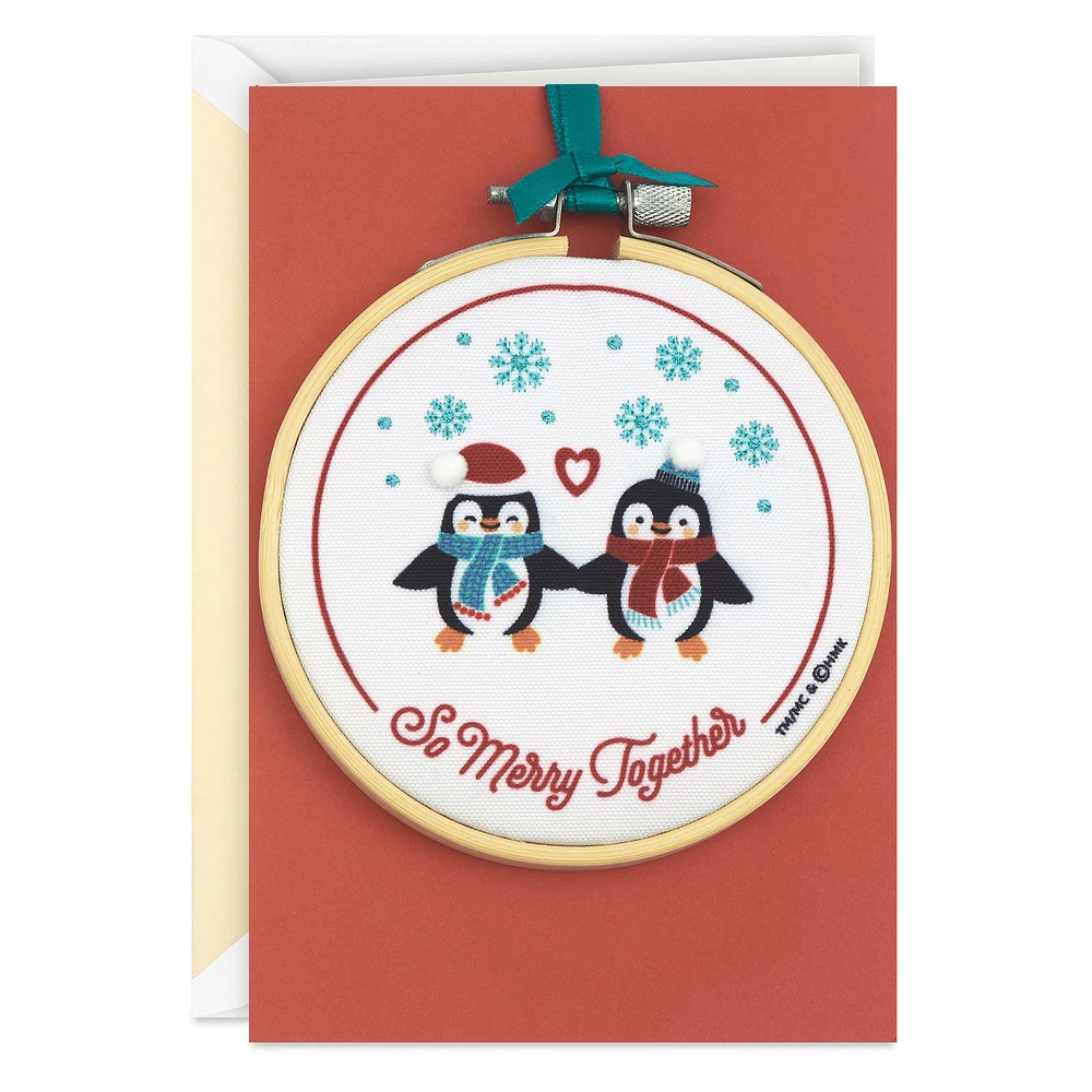 So Merry Together Romantic Christmas Card With Ornament for only USD 9.59 | Hallmark