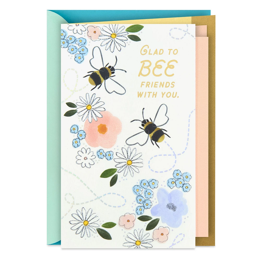 Glad to Bee Friends With You Friendship Card for only USD 5.99 | Hallmark