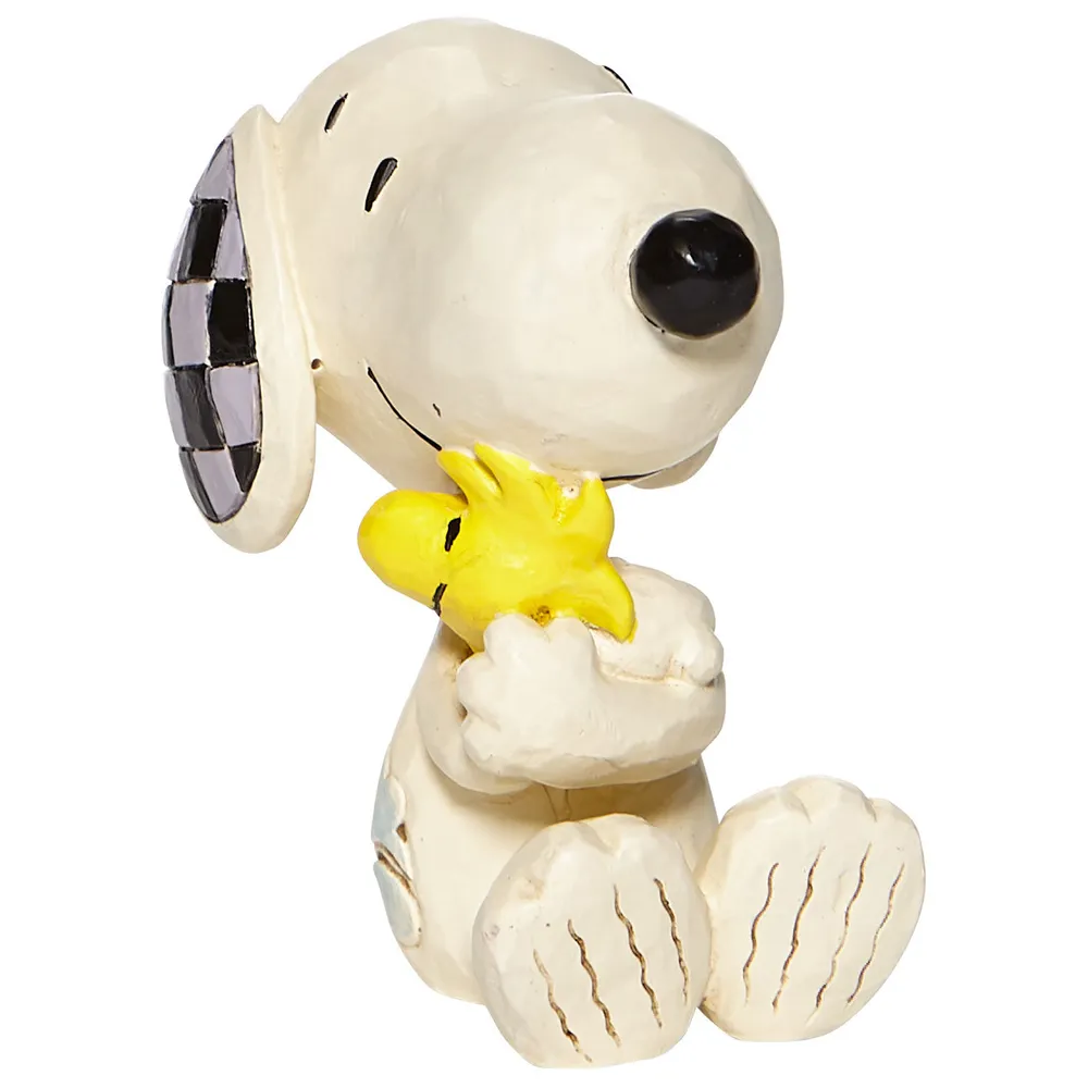Jim Shore Peanuts Snoopy Hugging Woodstock Mini Figurine, 2.5" for only USD 29.99 | Hallmark