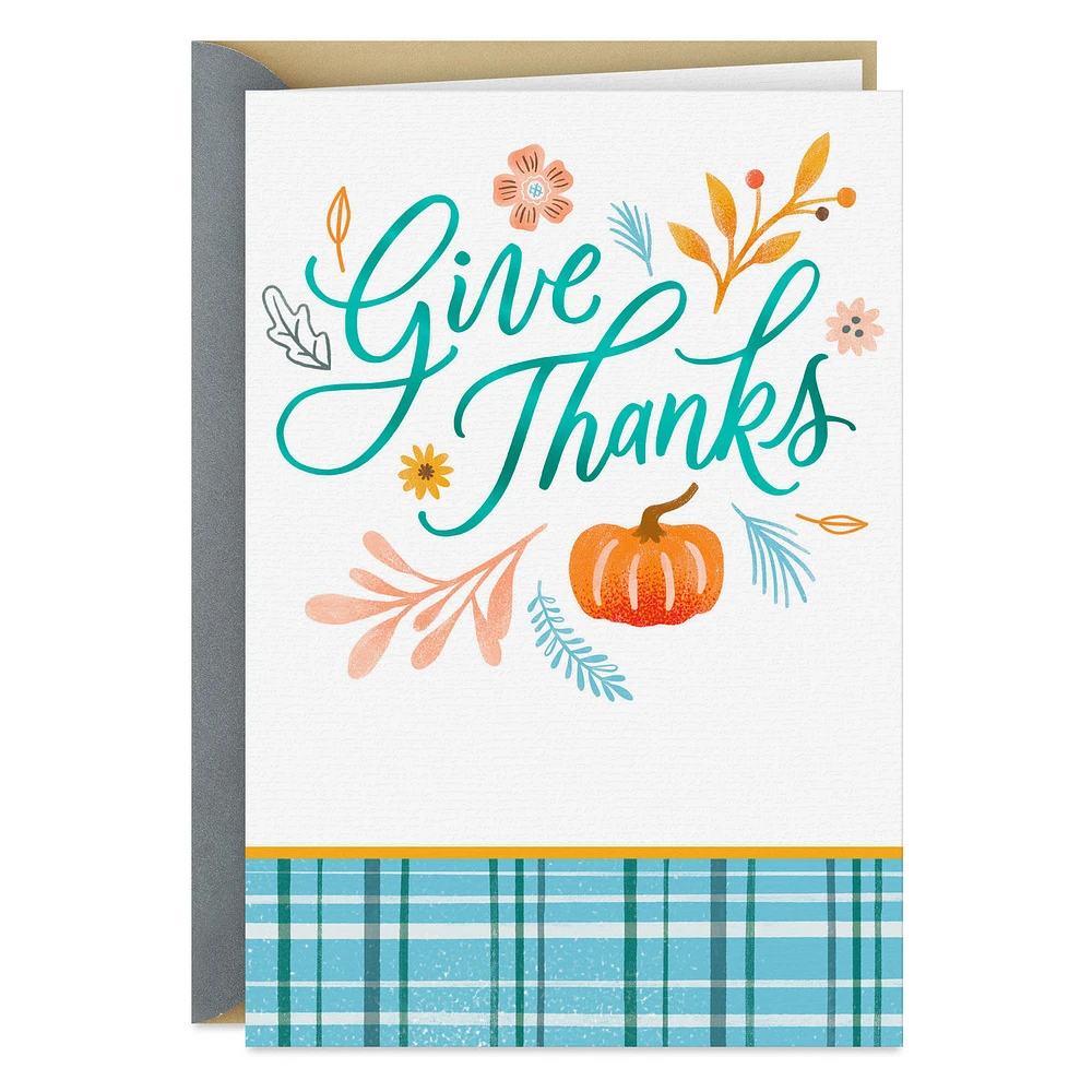 Giving Thanks for People Like You Thanksgiving Card for only USD 3.59 | Hallmark