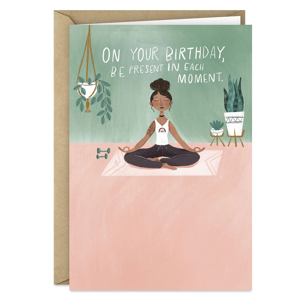 Be Present In the Moment Funny Birthday Card for only USD 3.99 | Hallmark