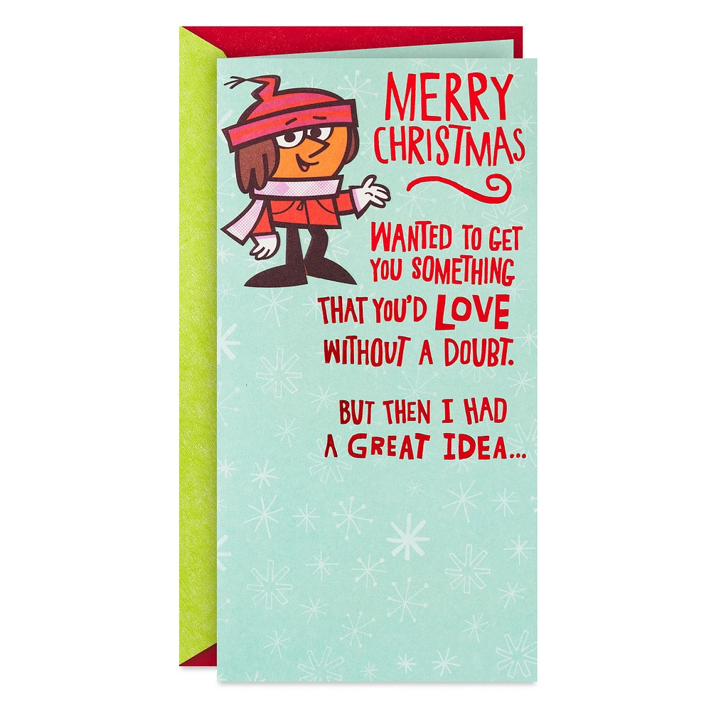 Something You'll Love Funny Pop-Up Money Holder Christmas Card for only USD 5.59 | Hallmark