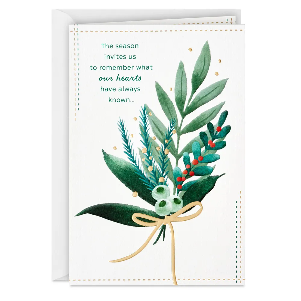 Wishing You Peace Thinking of You Christmas Card for only USD 3.99 | Hallmark
