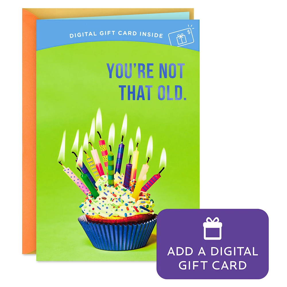 You're Not that Old Gift Card Greeting Funny Birthday Card for only USD 4.99 | Hallmark