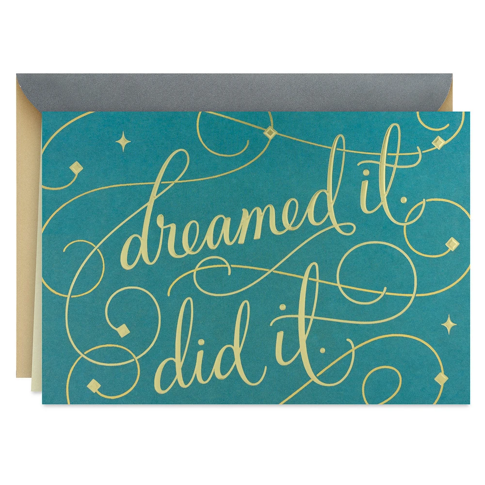 Dreamed It, Did It Congratulations Card for only USD 5.59 | Hallmark