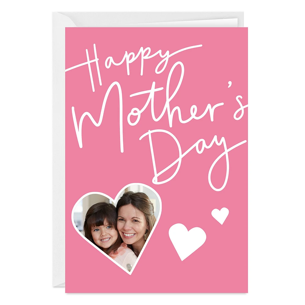 Pink Hearts Custom Mother's Day Card for only USD 4.99 | Hallmark